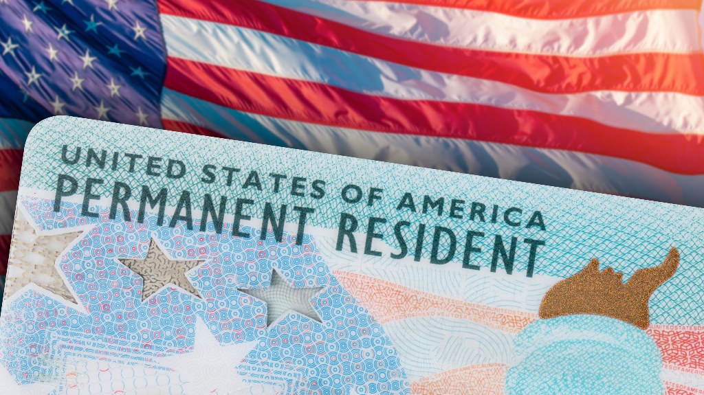 Green Card US Permanent resident card